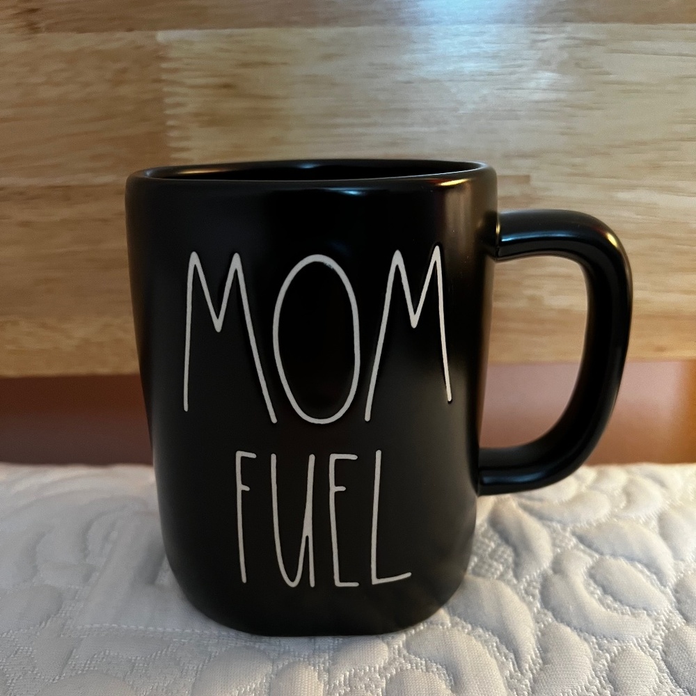 Rae Dunn MOM FUEL Mug